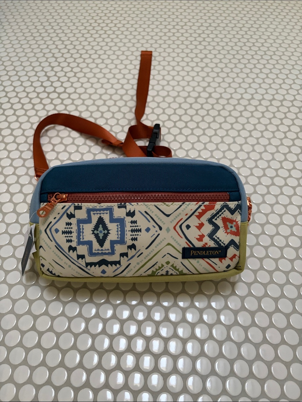 Pendleton Multicolor Opal Springs Canopy Southwest canvas waist pack